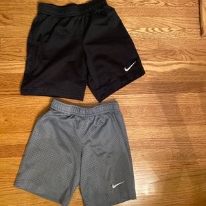 Nike Boys (little kid) mesh dri fit shorts- size Medium 5T  -2 pairs